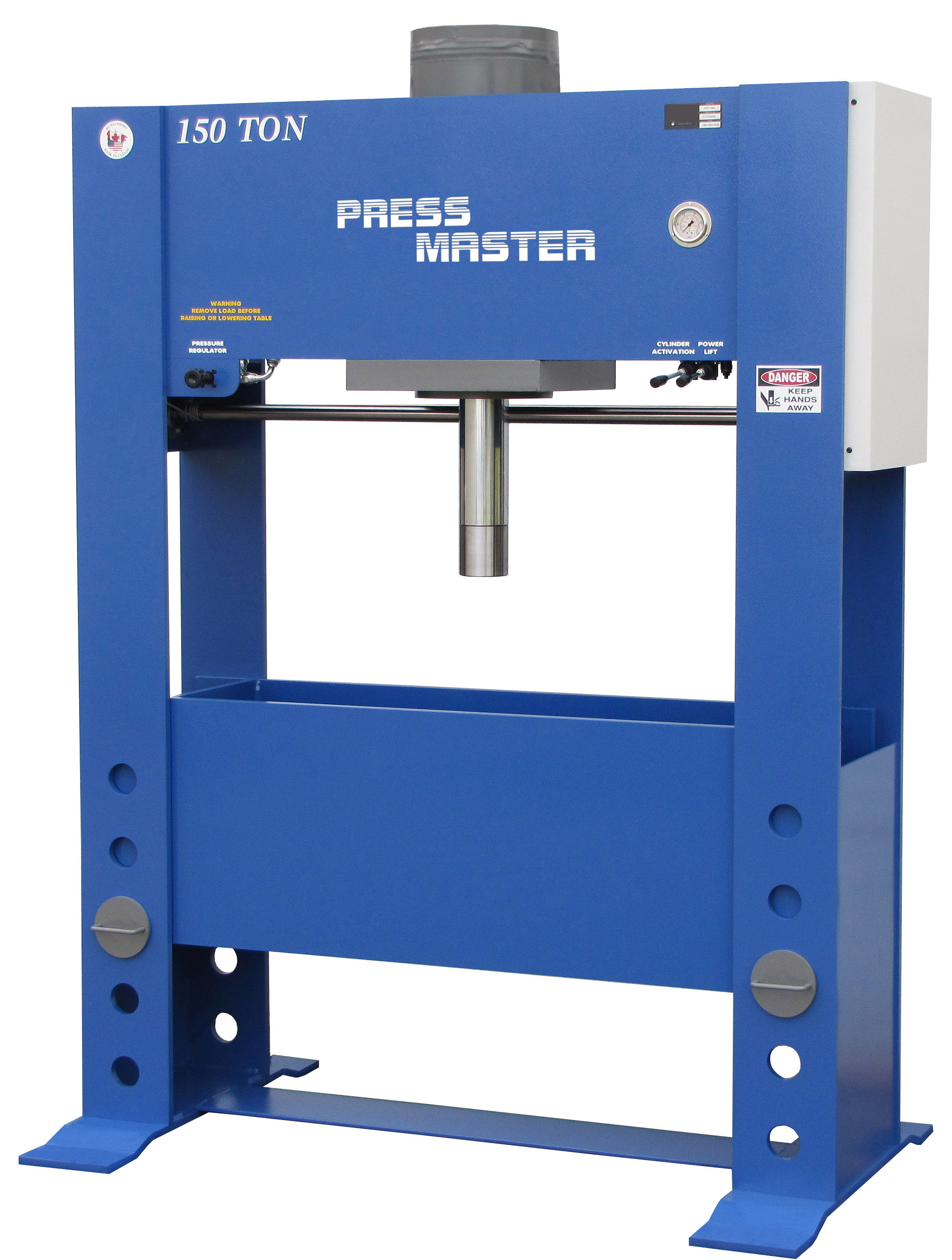 Press Master H Frame Hydraulic Press 150 ton